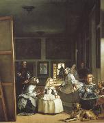 Diego Velazquez Velazquez et Ia Famille royale (Les Menines) (df02) oil painting on canvas